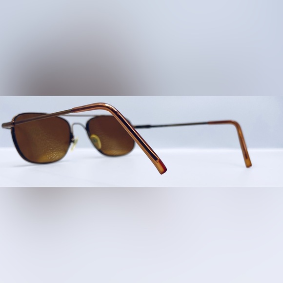 Technolite Flex TLF521 Brown Pilot Sunglasses Frames Only - Picture 5 of 8